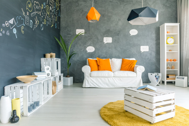 Muebles hechos con palets