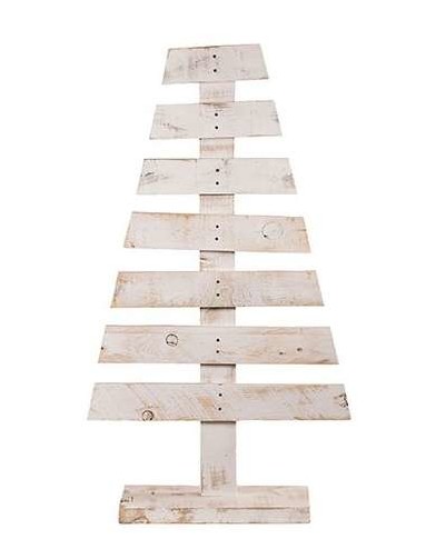 Abeto 4 con listones para Navidad