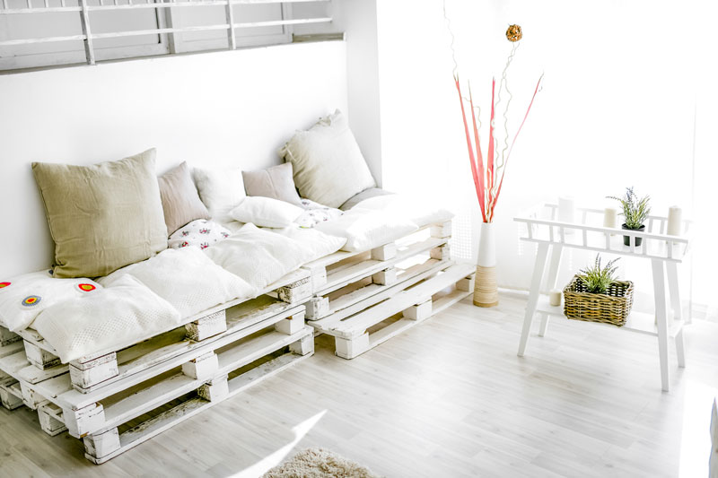 Sillón con palets