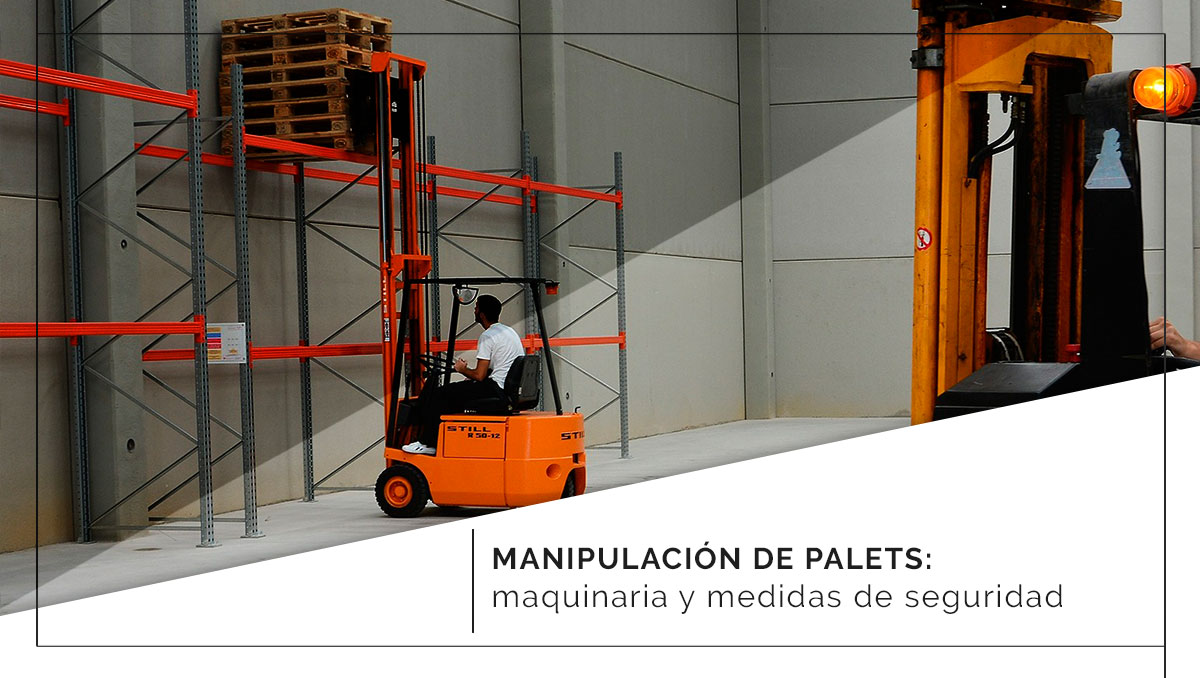 Manipulación de palets