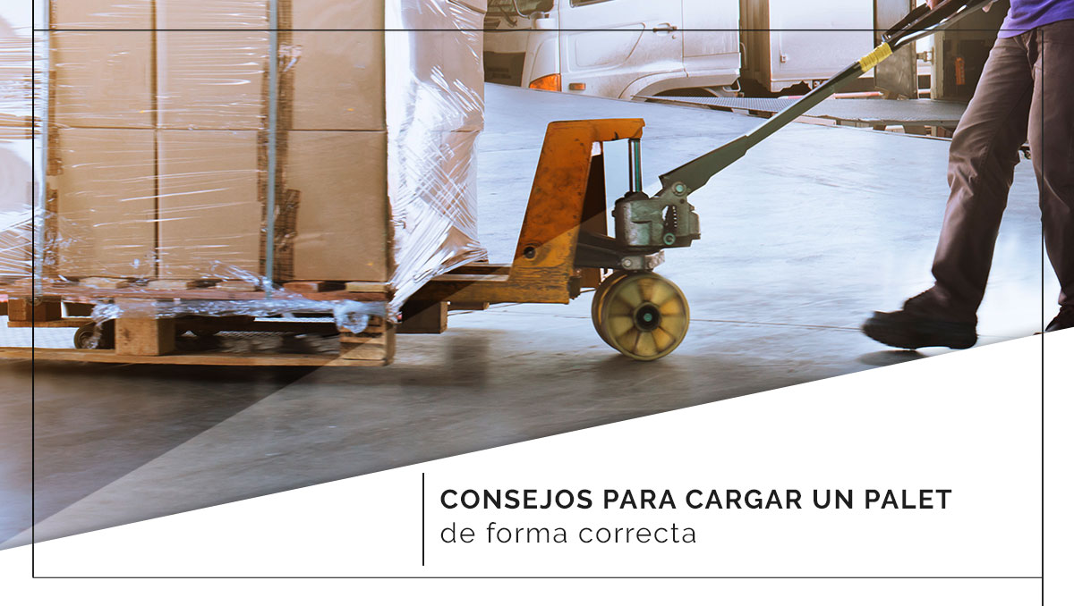 Consejos para cargar un palet correctamente