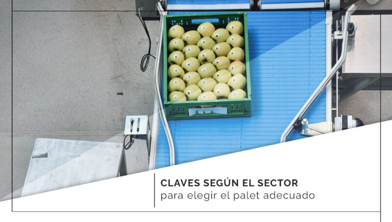 Claves según el sector para elegir el palet adecuado