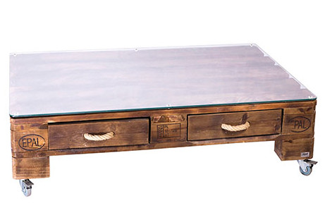 mesas palets madera