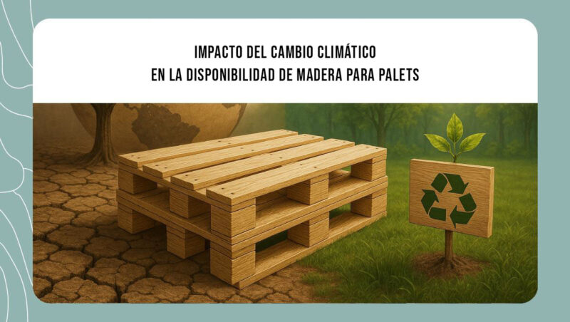 Impacto del cambio climático en la disponibilidad de madera para palets